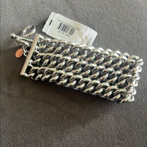 COPY - Chunky Silver Chain Bracelet